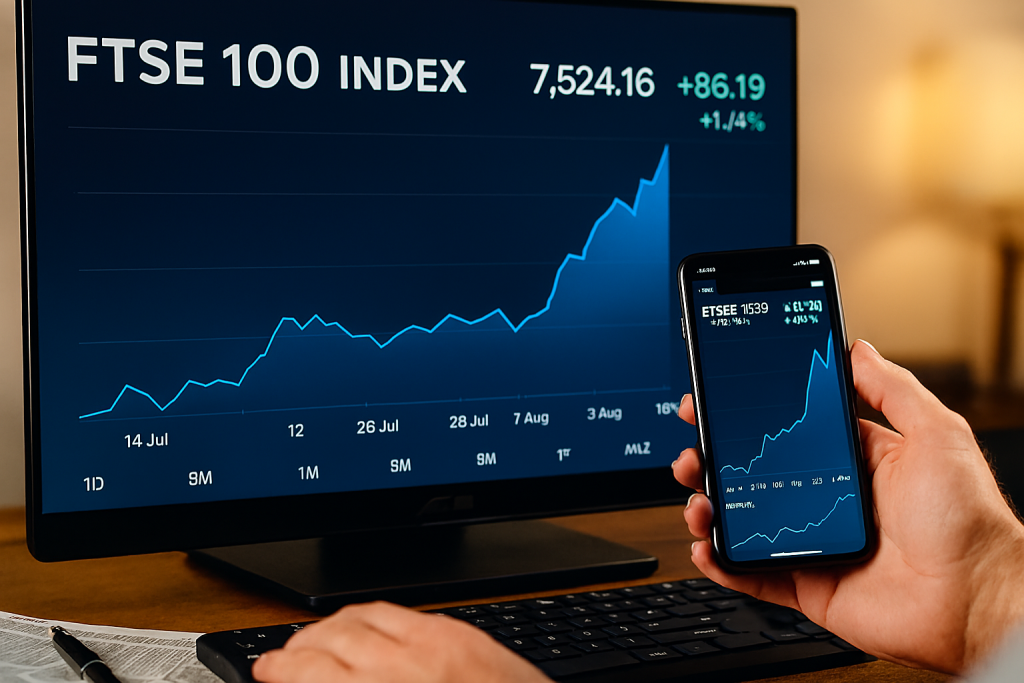 Why The FTSE 100 Is Surging Right Now