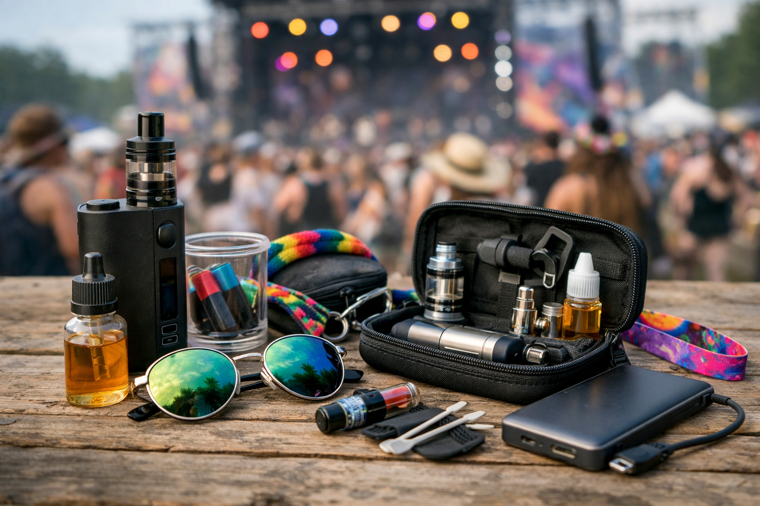 Must Have Vape Accessories to Take to Your Next Music Festival